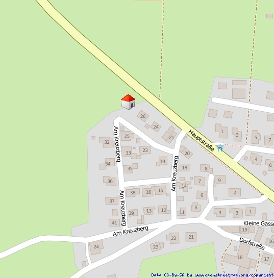 Lageplan Dachgeschosswohnung Kraftisried