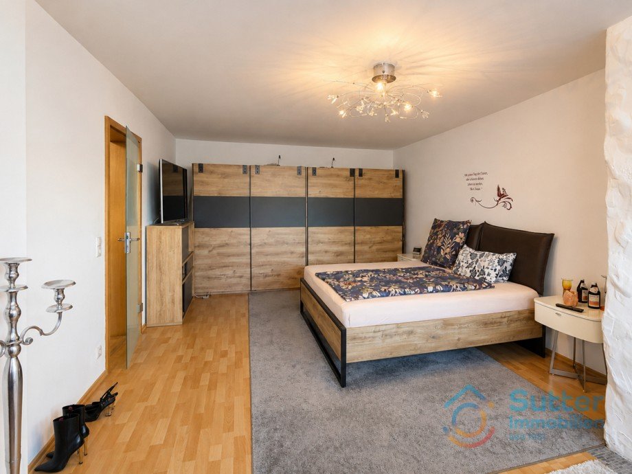 Schlafen Wohnung Mitte Mehrfamilienhaus Pforzen