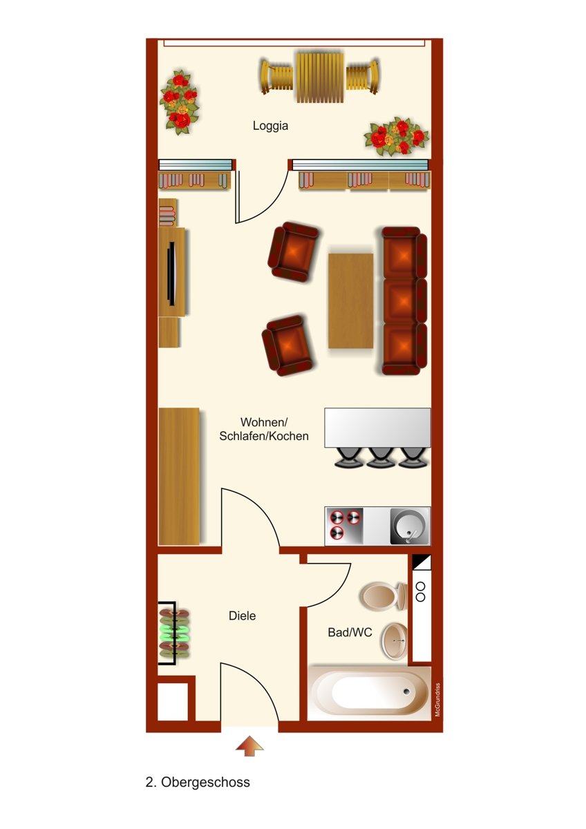 Grundriss Etagenwohnung Kaufbeuren