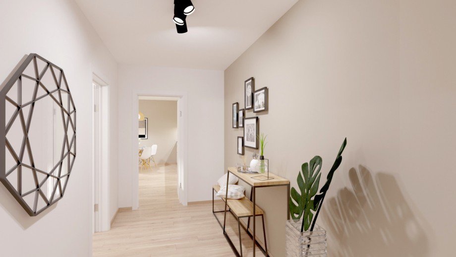 Flur Erdgeschosswohnung Aitrang