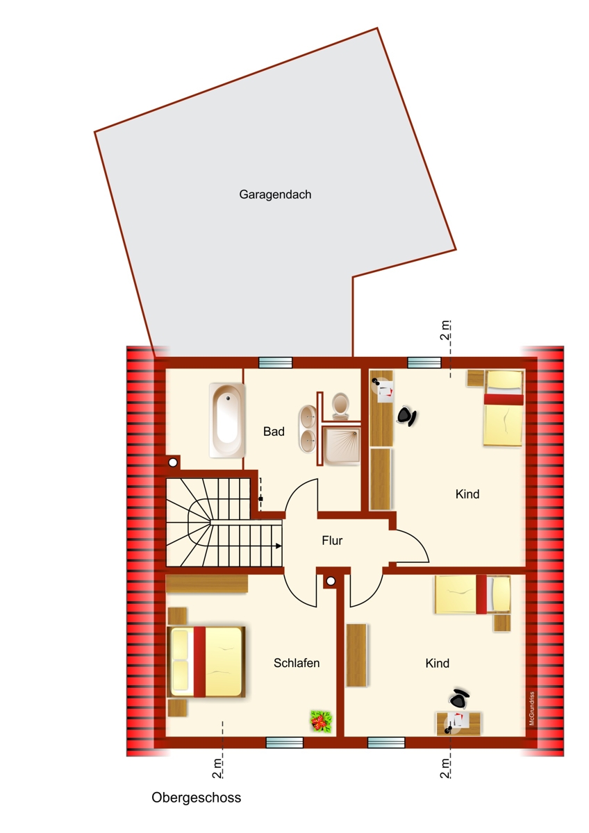 Obergeschoss Einfamilienhaus Buchloe