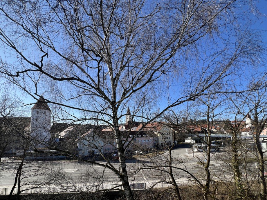 Blick ins Gr�ne Etagenwohnung Kaufbeuren