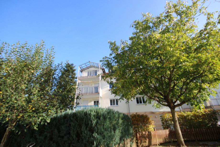 Aussenansicht Dachgeschosswohnung Kaufbeuren