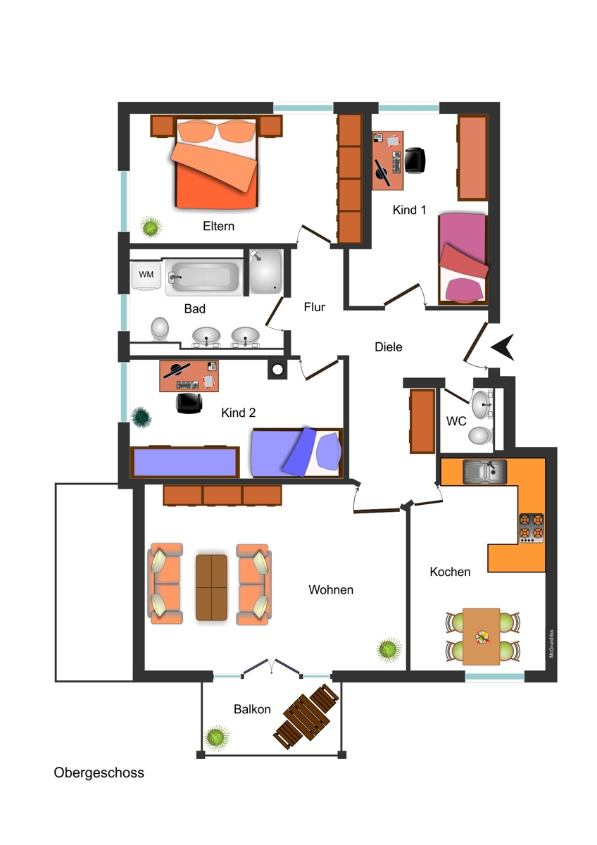 Grundriss Etagenwohnung Kaufbeuren