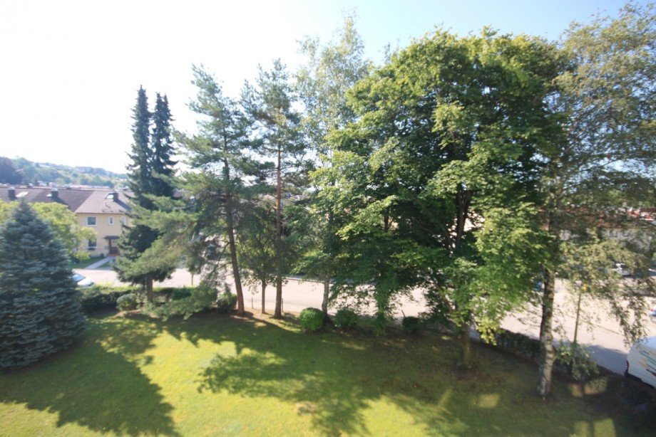Blick vom Balkon Etagenwohnung Kaufbeuren