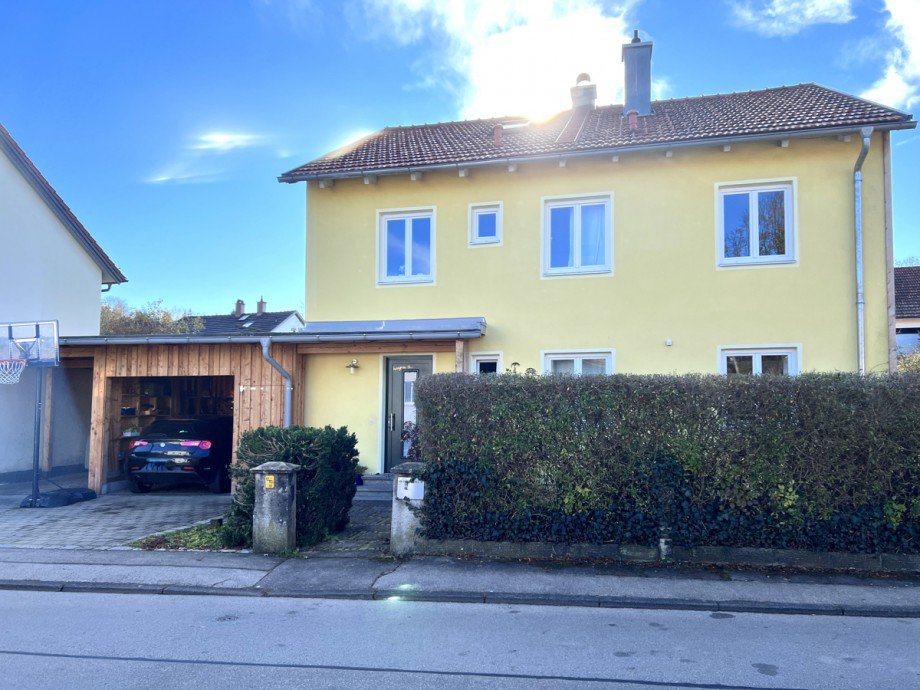 Eingangsseite Einfamilienhaus Kaufbeuren