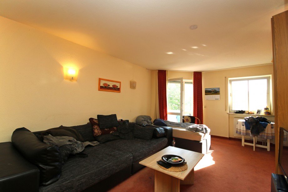 Wohnzimmer / Schlafzimmer Etagenwohnung Kaufbeuren