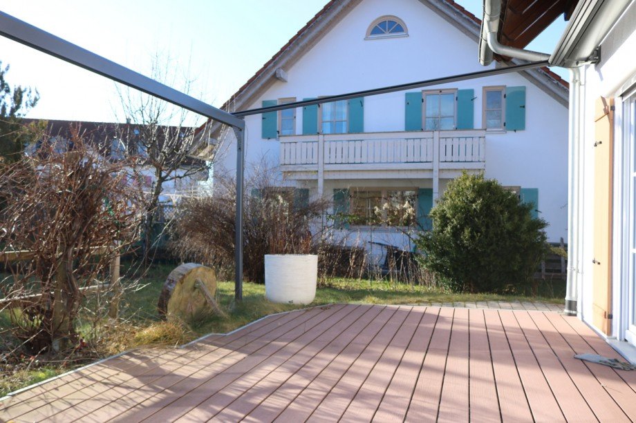 S�d-Terrasse Doppelhaush�lfte Kaufbeuren