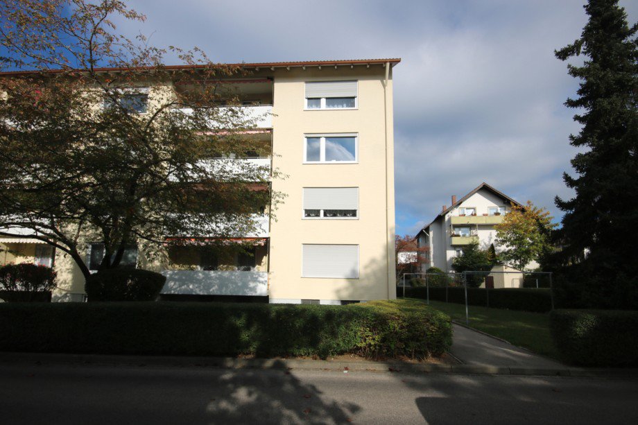 Westansicht Etagenwohnung Kaufbeuren