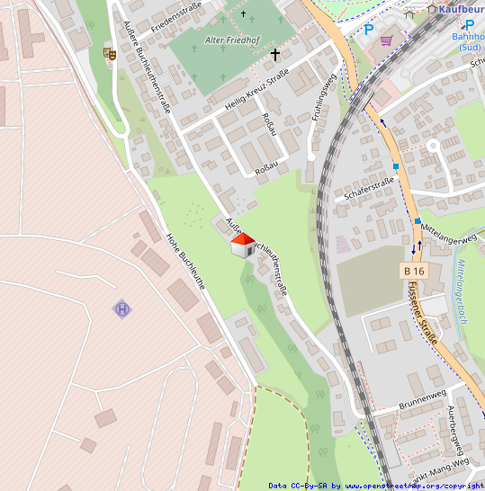 �u�ere Buchleuthenstra�e 44 Etagenwohnung Kaufbeuren