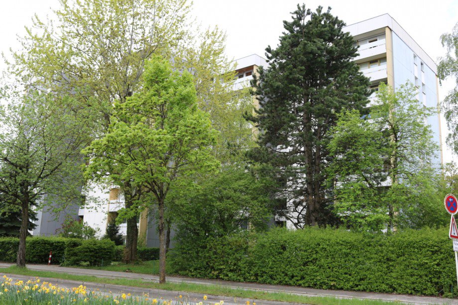 Eingangsseite Etagenwohnung Kaufbeuren