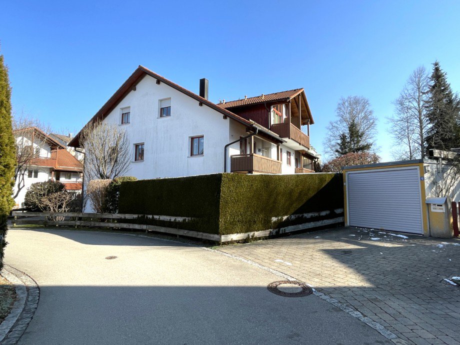 Ansicht S�d-West Etagenwohnung Kaufbeuren