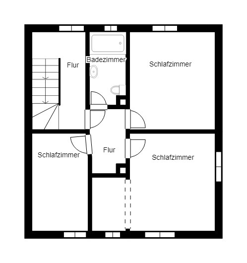 Erdgeschoss Doppelhaush�lfte Mauerstetten