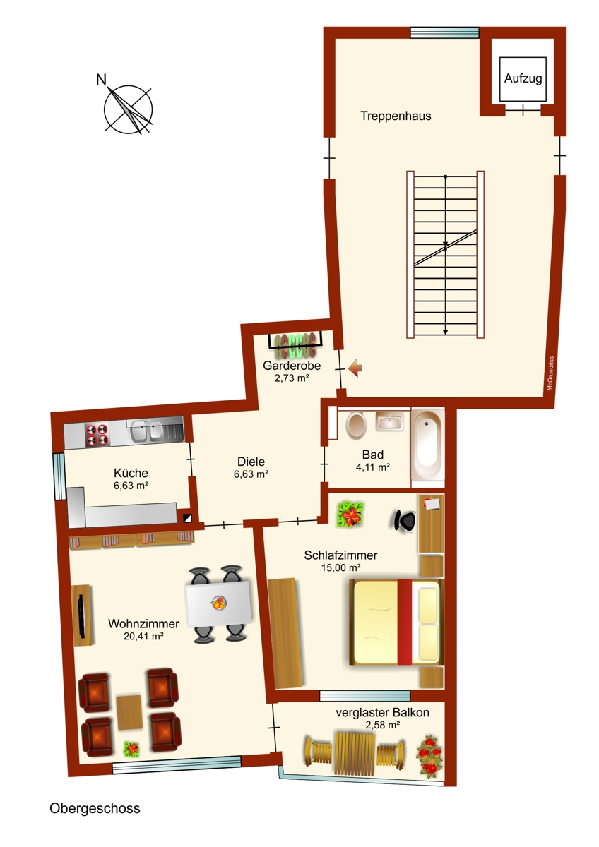 Grundriss Etagenwohnung Kaufbeuren