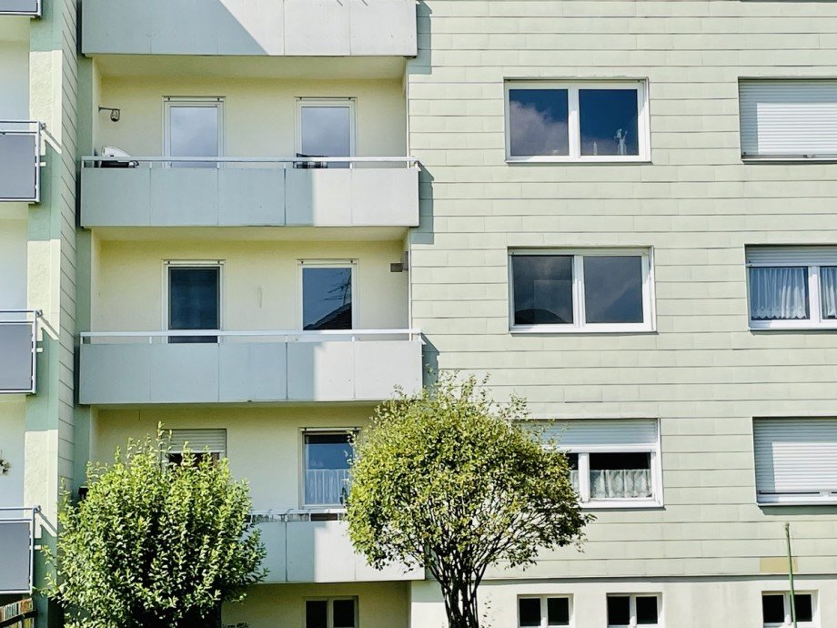 Balkon im 1. Obergeschoss Etagenwohnung Marktoberdorf