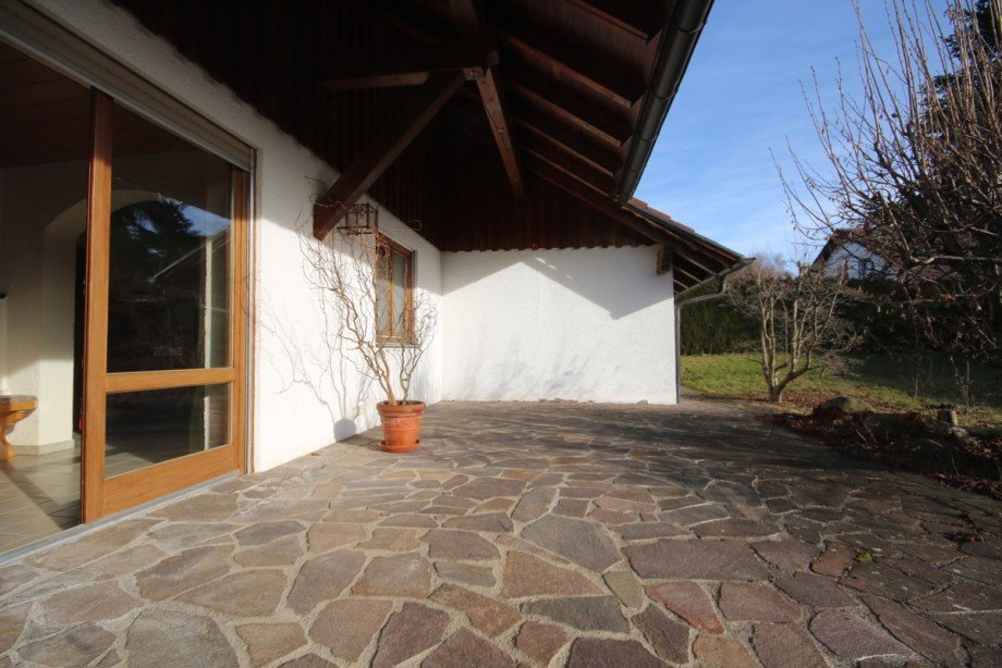 Terrasse Doppelhaush�lfte Kaltental