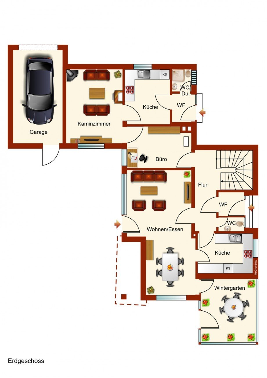 Erdgeschoss Einfamilienhaus Kaufbeuren