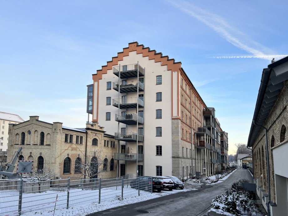 S�dostansicht Etagenwohnung Kempten