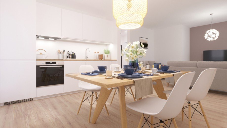 K�che Dachgeschosswohnung Aitrang