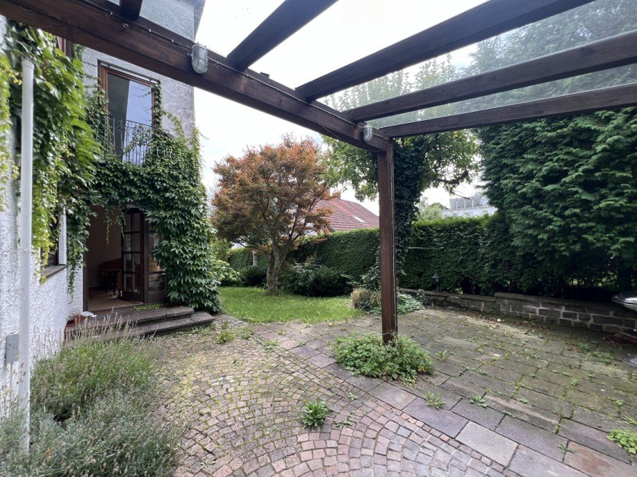 �berdachter Freisitz Terrasse Einfamilienhaus Kaufbeuren