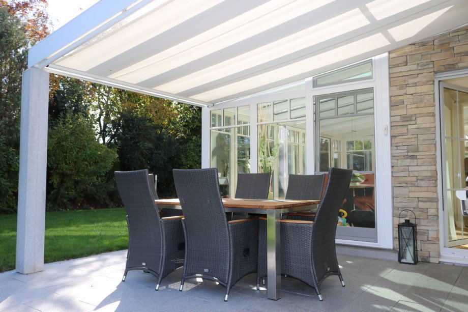 �berdachte Terrasse Einfamilienhaus Pforzen