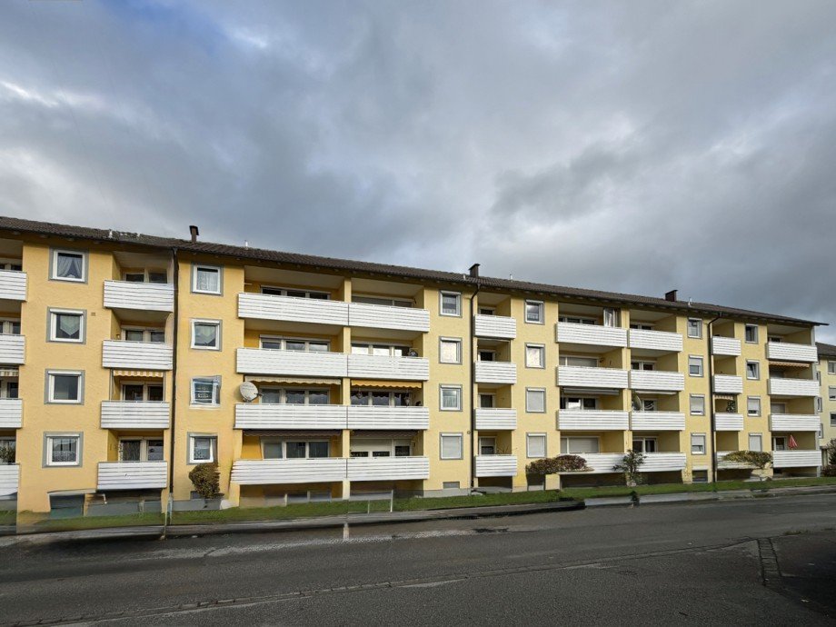 Westansicht Etagenwohnung Kaufbeuren