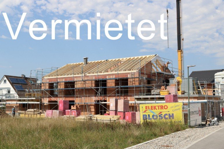 vermietet Pforzen - Pforzen Doppelhaush�lfte Vermietet: NEUBAU - Doppelhaush�lfte mit Doppelgarage in Pforzen