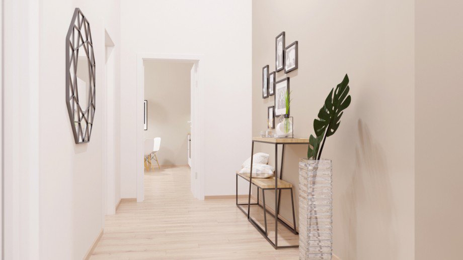 Flur Dachgeschosswohnung Aitrang