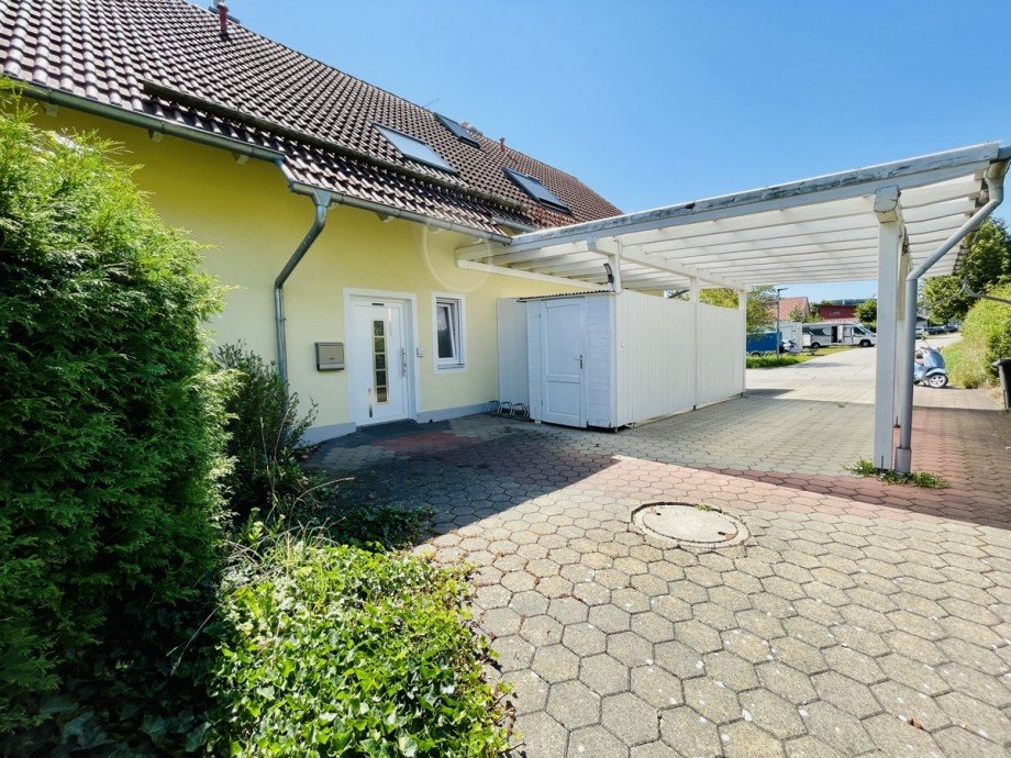 Eingang Nord Doppelhaush�lfte Kaufbeuren