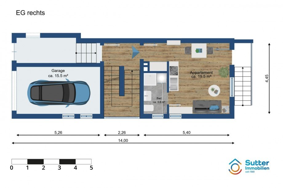EG rechts - m�glich Mehrfamilienhaus Pforzen