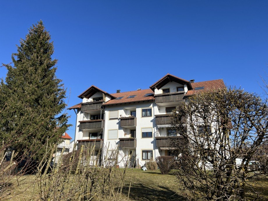 Westansicht Erdgeschosswohnung Germaringen