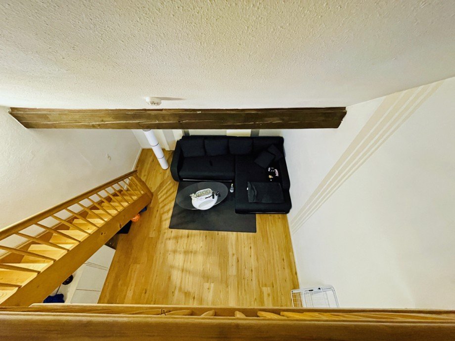 Blick aus der Galerie Etagenwohnung Kaufbeuren