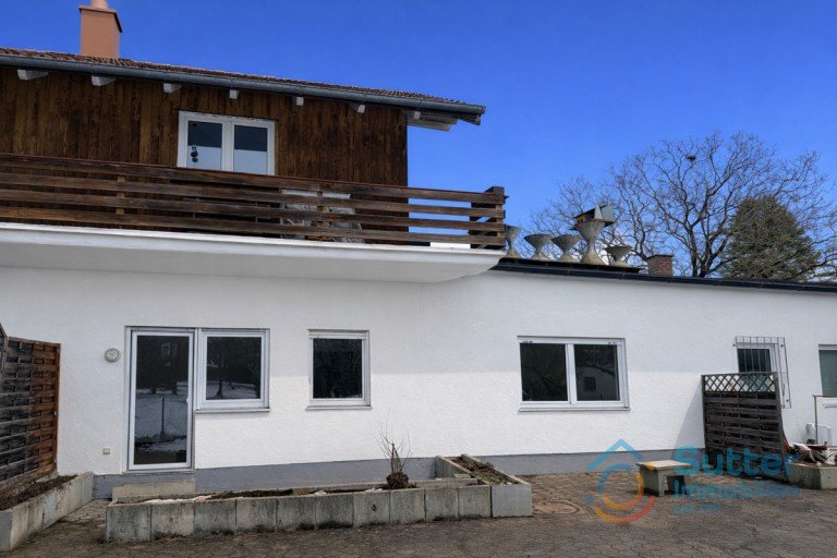 S�dansicht Kaufbeuren - Neugablonz Erdgeschosswohnung 3-Zimmer-Wohnung mit S�dterrasse