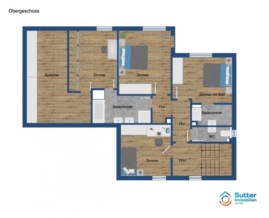 Dachgeschoss Einfamilienhaus Kaufbeuren
