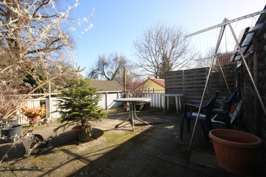 Dachterrasse 1. OG links Mehrfamilienhaus Rieden