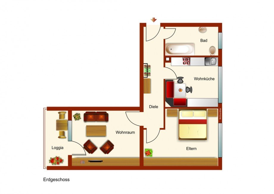 Grundriss Etagenwohnung Kaufbeuren