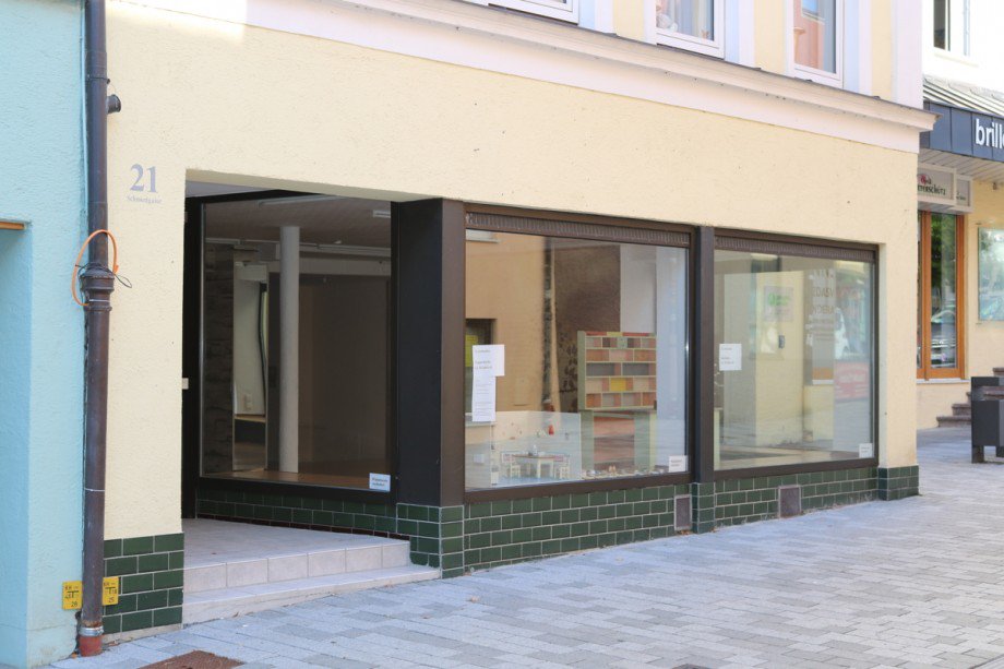 Eingang Ladenlokal Kaufbeuren