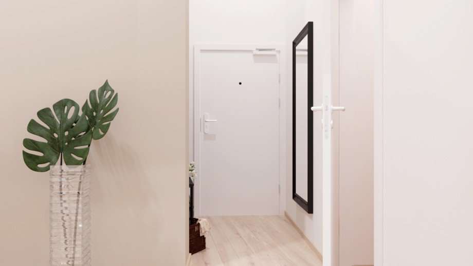Flur Dachgeschosswohnung Aitrang