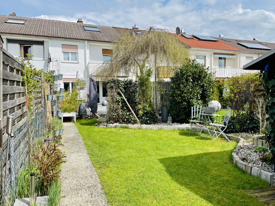 Garten Reihenmittelhaus Kaufbeuren