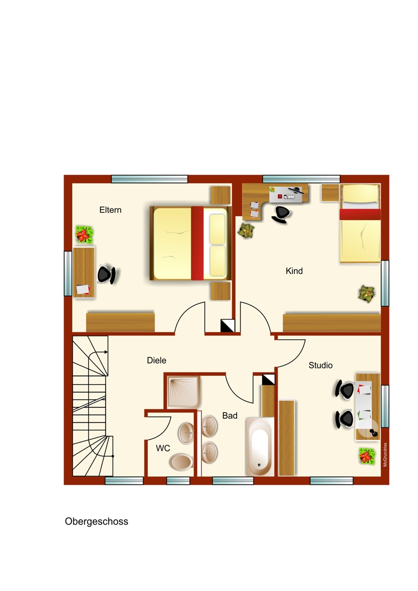 1. Obergeschoss Einfamilienhaus Kaufbeuren