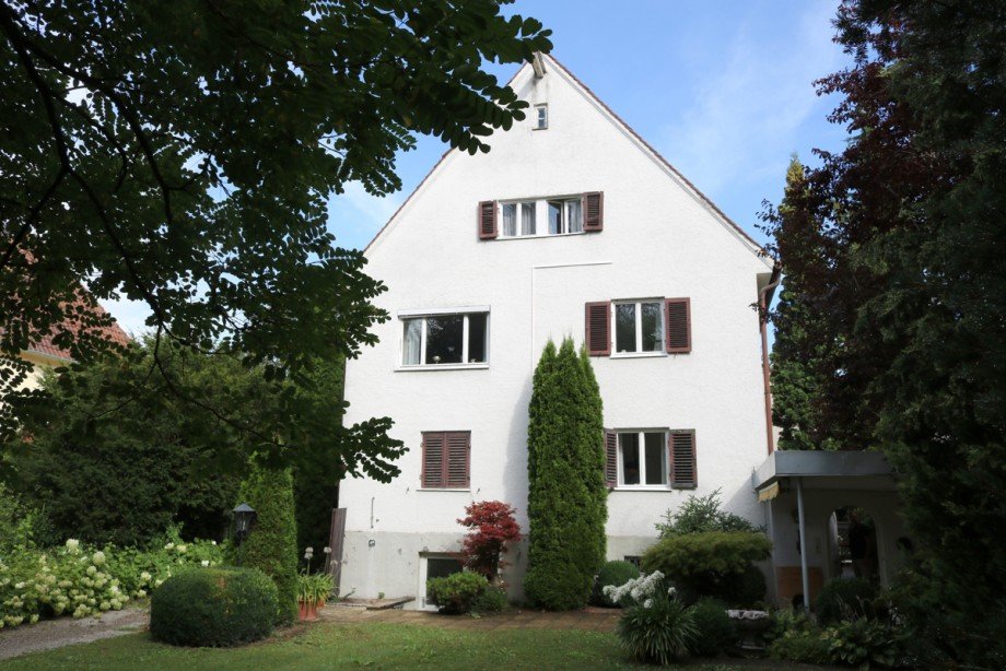 Gartenansicht Einfamilienhaus Kaufbeuren