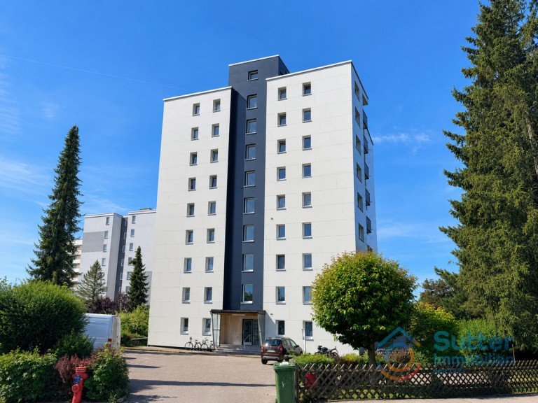 Eingang Kaufbeuren - Neugablonz Etagenwohnung Sofort beziehbar - 2-Zimmerwohnung