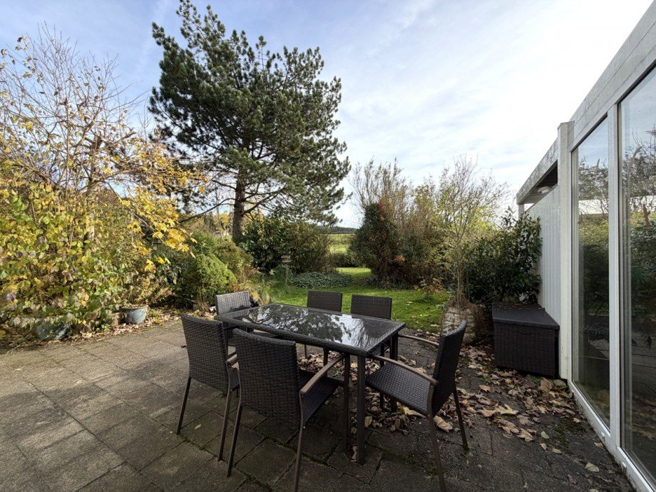 Terrasse Doppelhaush�lfte Osterzell