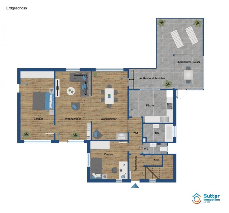 Erdgeschoss Einfamilienhaus Kaufbeuren
