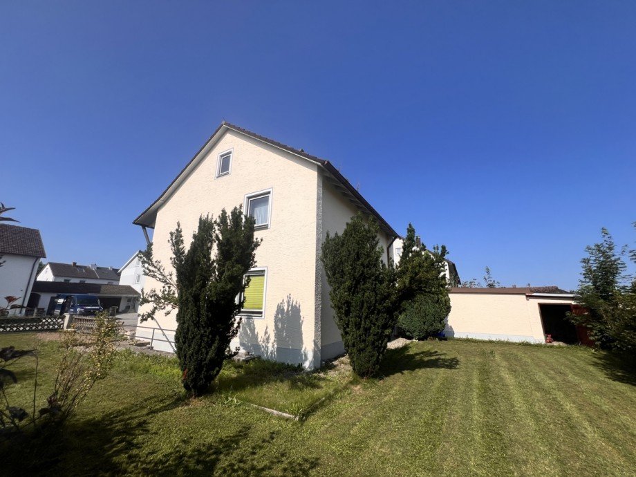 Gartenansicht Einfamilienhaus Zellerberg