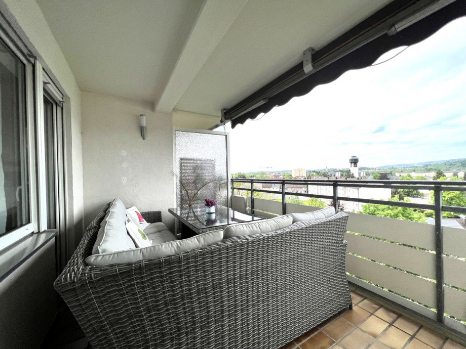 S�dwestbalkonterrasse Etagenwohnung Kaufbeuren
