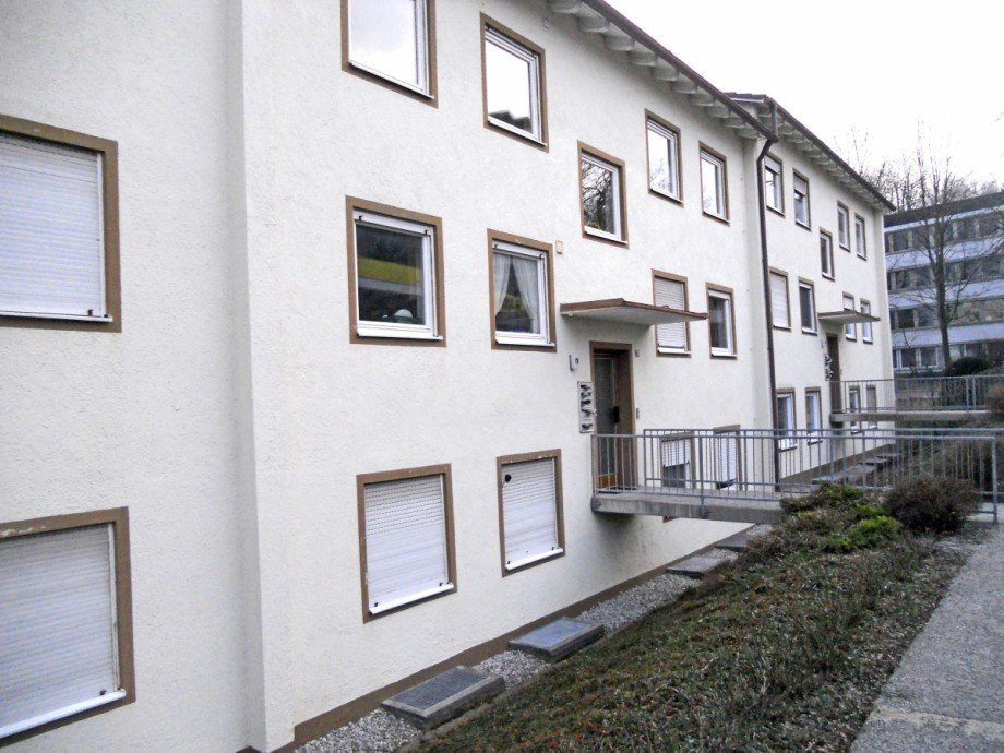 Eingangsseite Etagenwohnung Kaufbeuren