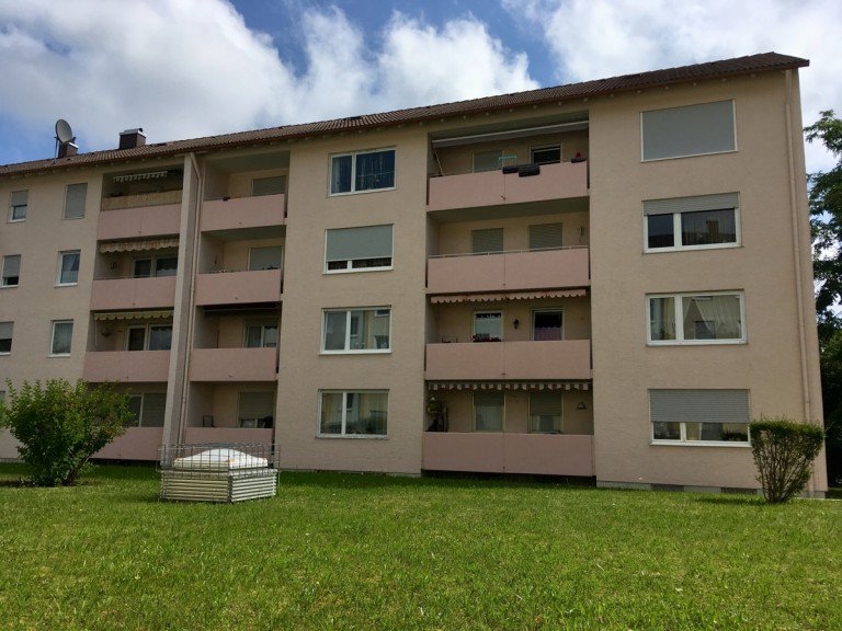 Westansicht Kaufbeuren - Neugablonz Etagenwohnung Renovierte 3-Zimmerwohnung