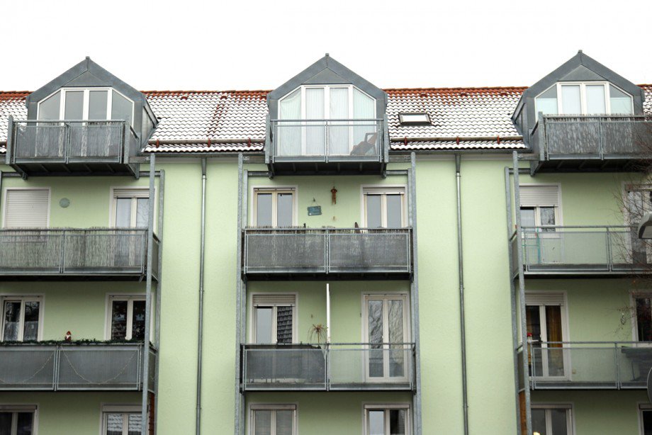 Balkon im 2. Obergeschoss Etagenwohnung Buchloe