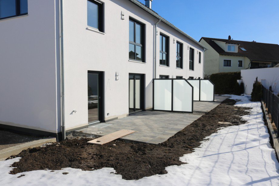 Terrasse Reiheneckhaus Kaufbeuren